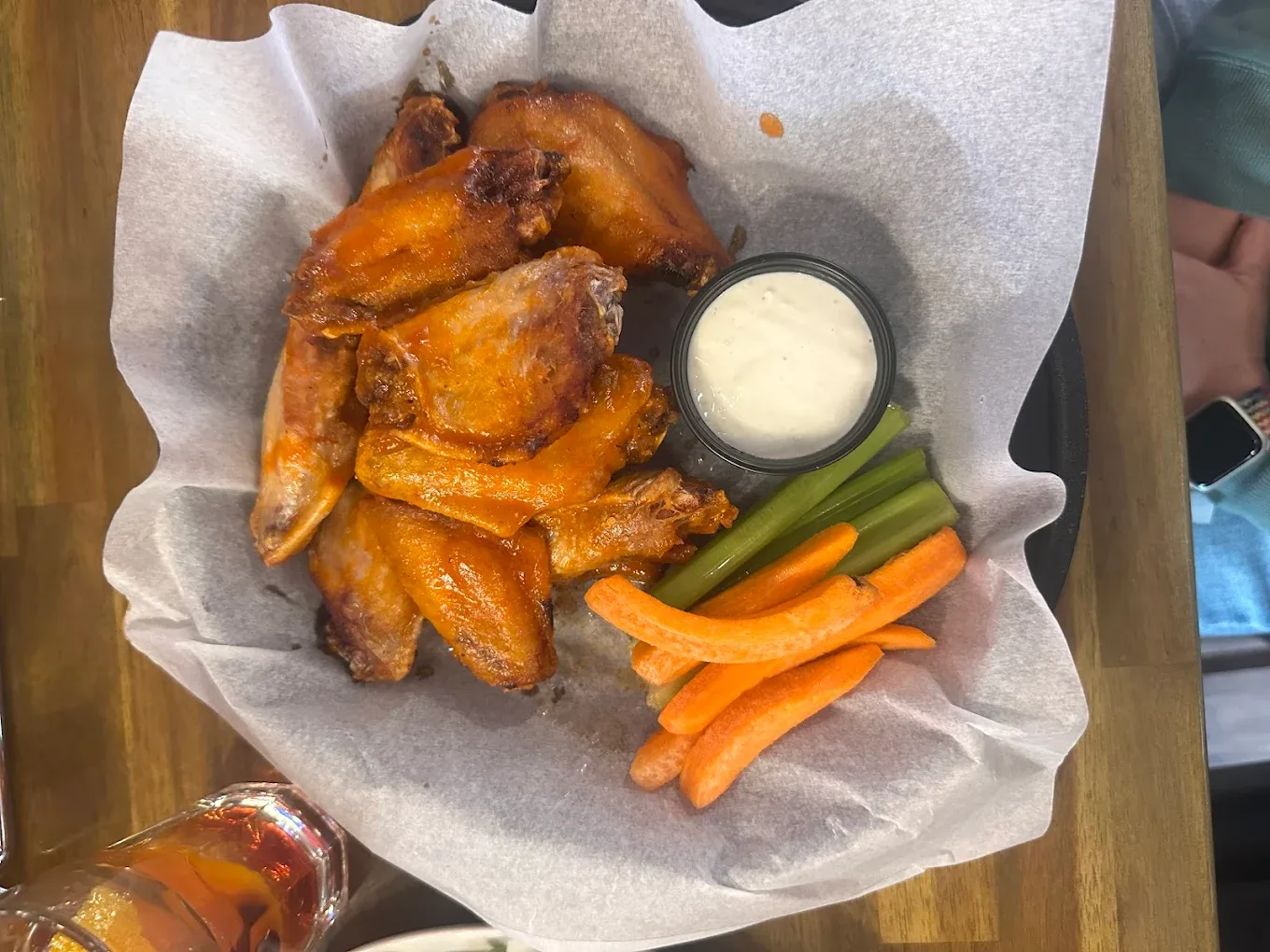 Buffalo chicken wings