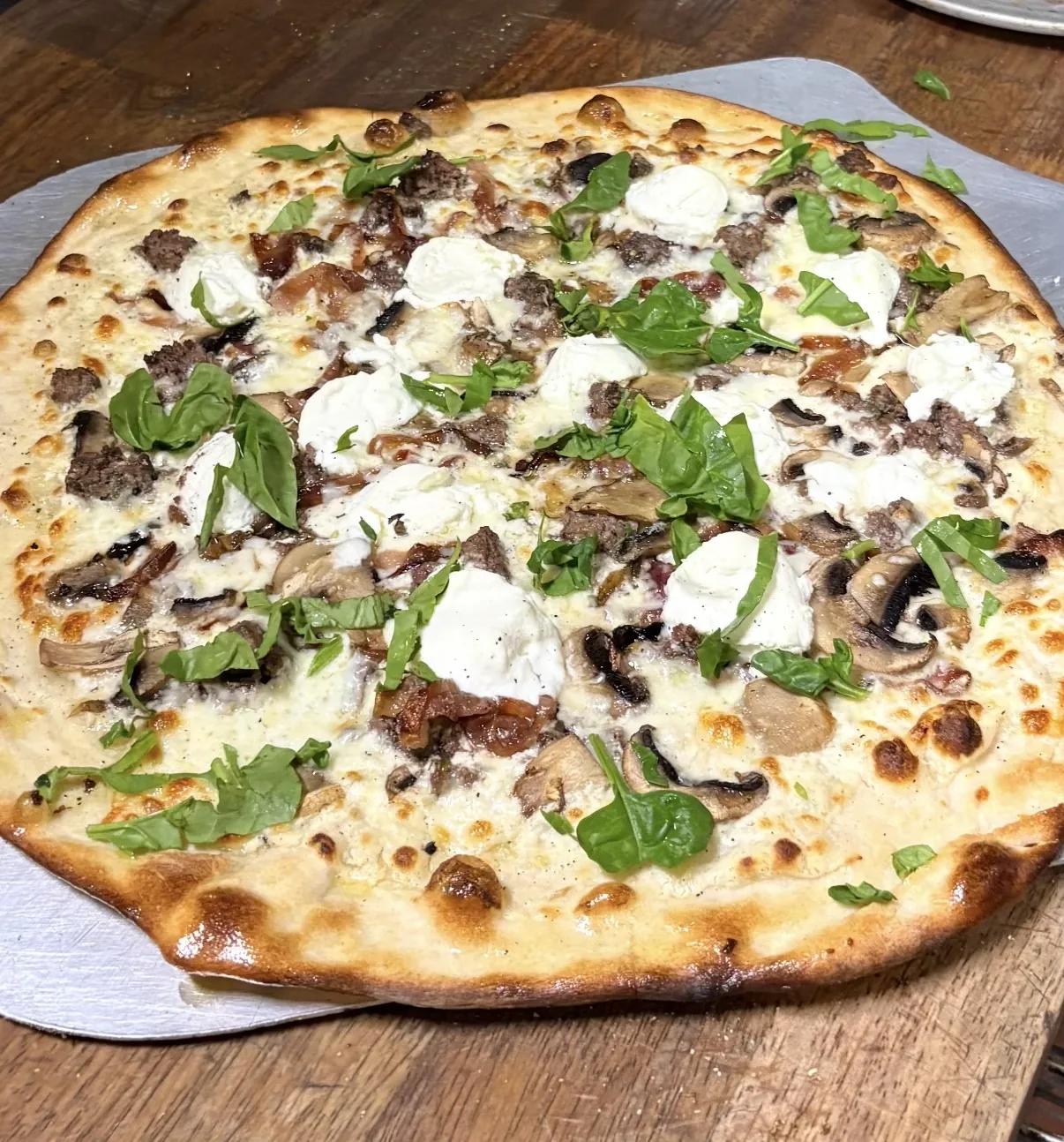 Bison Bash signature pizza