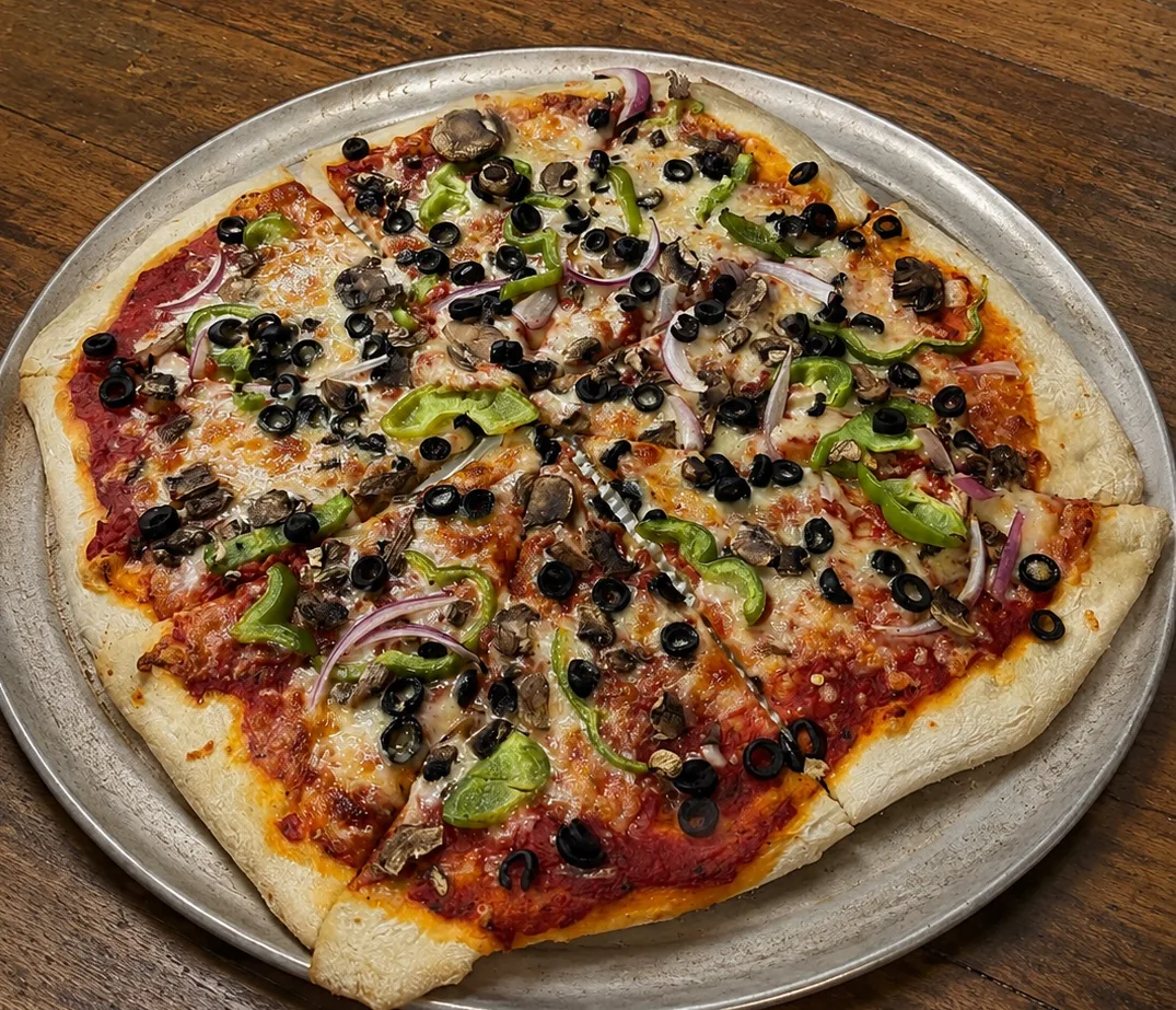 Vasquez Veggie classic pizza