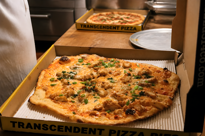 Tipsy Matilda signature pizza