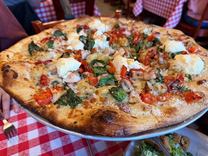 Margherita pizza